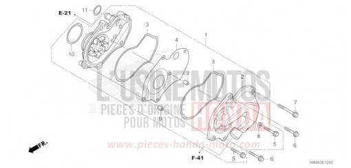 WATER PUMP NC750XAM de 2021